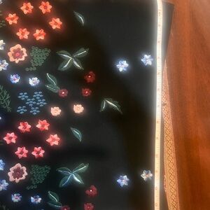 Zara Black Fabric with Label